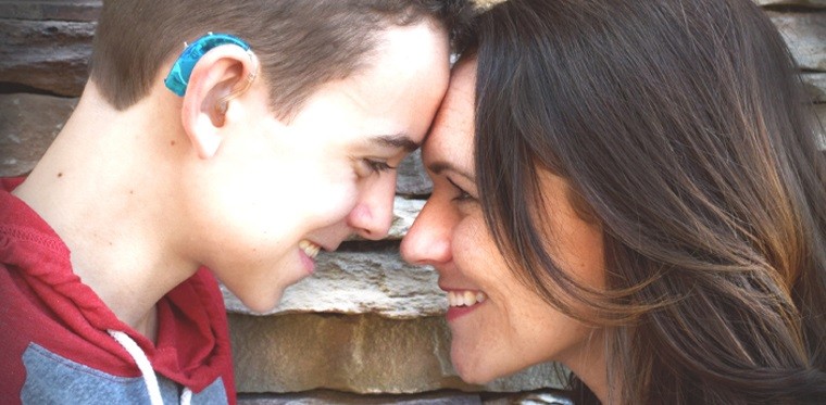 Dr. Dewsnup and her son Brenden