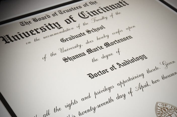 Dr. Dewsnup Doctorate Diploma