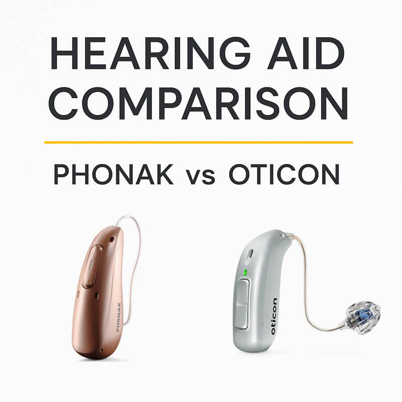 Phonak vs Oticon image